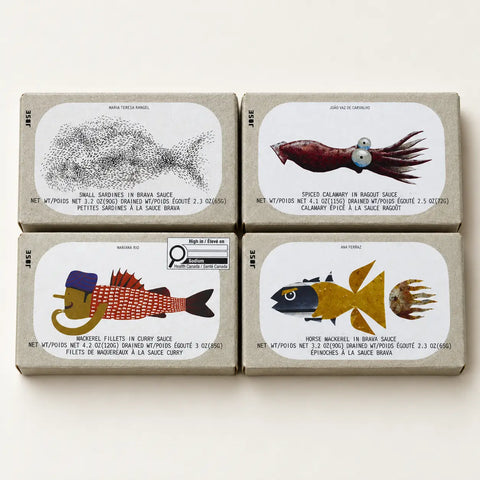Bold & Spiced Tinned Fish Set