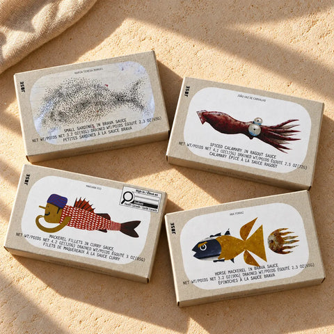 Bold & Spiced Tinned Fish Set