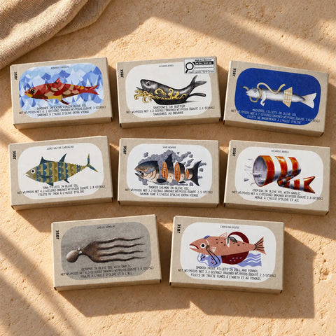 Coffret-cadeau découverte de poisson en conserve