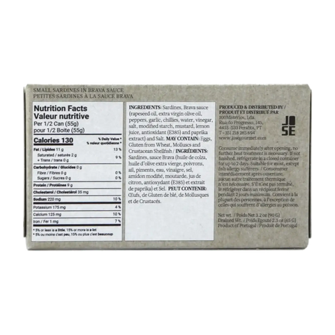 Sardines in Brava Sauce