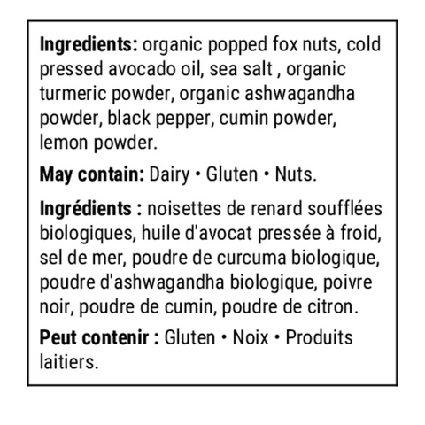 Fox Nuts (Makhana) - Turmeric & Sea Salt