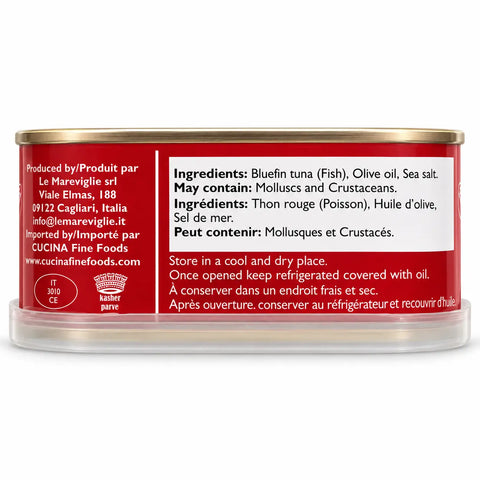 Bluefin Tuna Belly (Ventresca) in Olive Oil