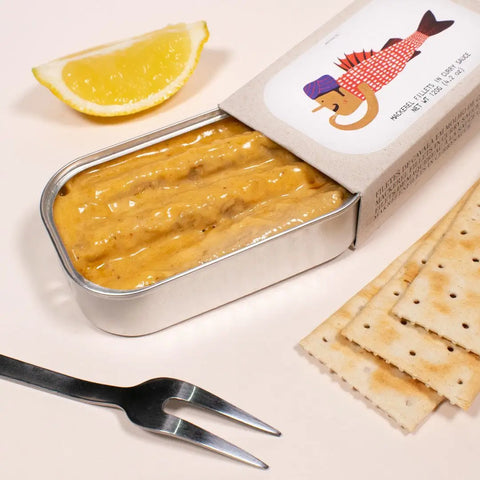 Mackerel Fillets in Curry Sauce