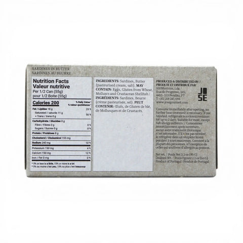 Sardines in Azores Butter