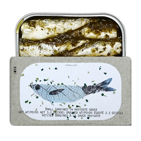 Small Sardines in Ravigote Sauce
