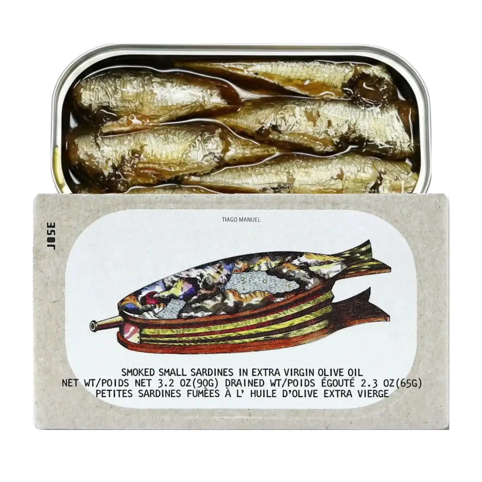 Smoked Small Sardines in EVOO - Jose Gourmet – CaviarHub