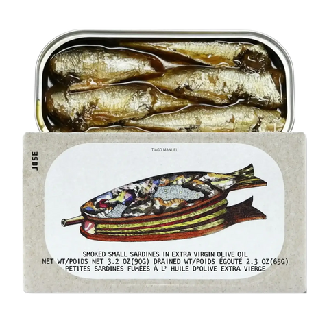 Smoked Small Sardines in Extra Virgin Olive Oil