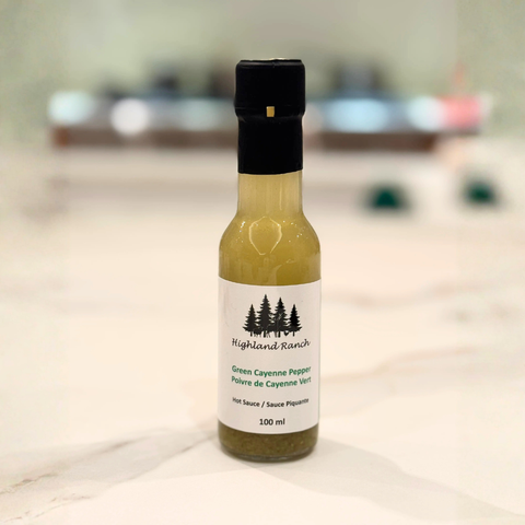 Green Cayenne Pepper Hot Sauce