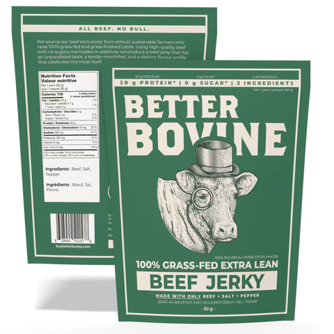 100% Grass-fed Beef Jerky