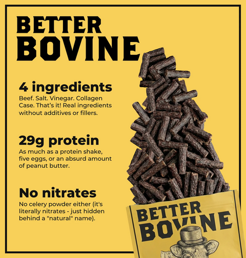 Beef Sticks, 100% Grass-Fed