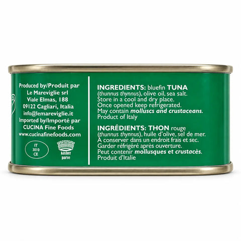 Bluefin Tuna Filet in Olive Oil