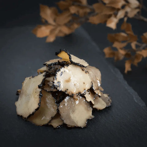 Carpaccio de truffes d'été