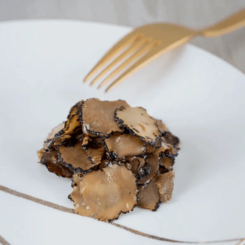 Carpaccio de truffes d'été