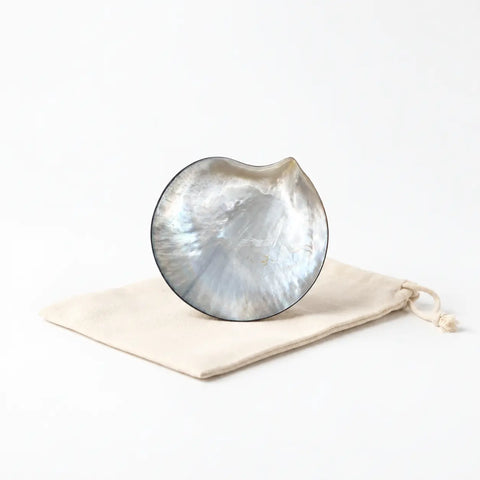 Caviar Serving Plate – Mother of Pearl (Tahiti Black)