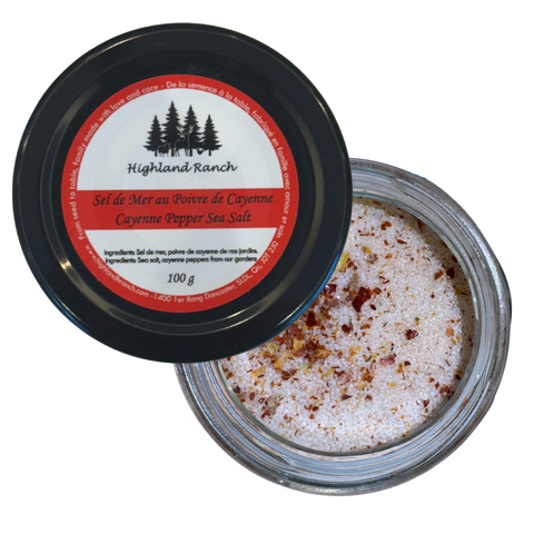 Морская соль с кайенским перцем
