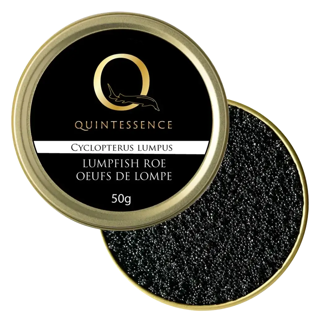 Blump Fish Roe Lumpfish Roe (Black) - Fast Shipping – CaviarHub