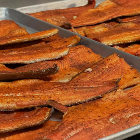 BBQ Smoked Trout