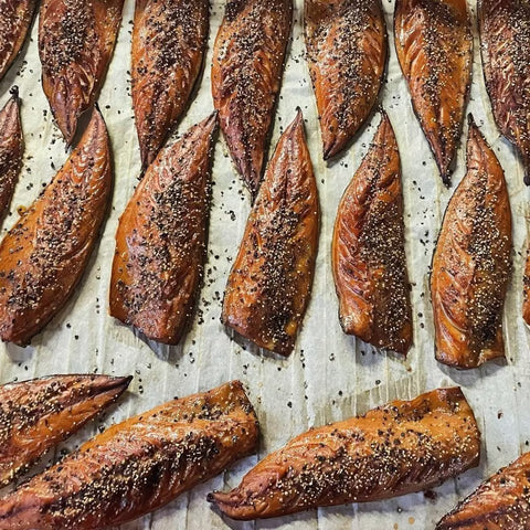 Maquereau fumé au poivre