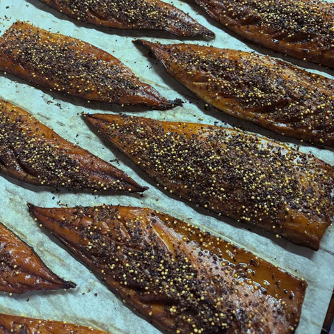 Maquereau fumé au poivre