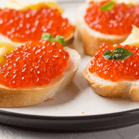 Oeufs de truite - caviar rouge