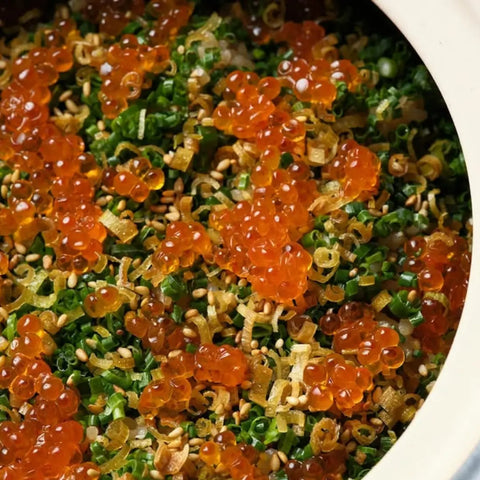 Oeufs de truite - caviar rouge