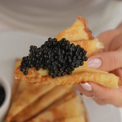 Caviar d'esturgeon blanc