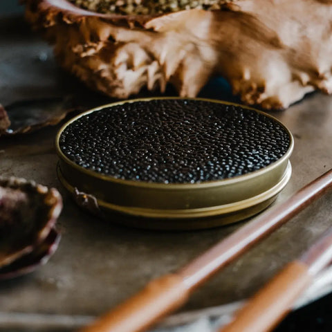Caviar d'esturgeon blanc